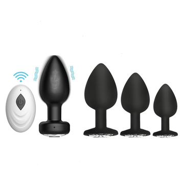 Anal Plug With Wireless Remote Control / Vibrators For Women / Sex Toys For Couples - EVE's SECRETS